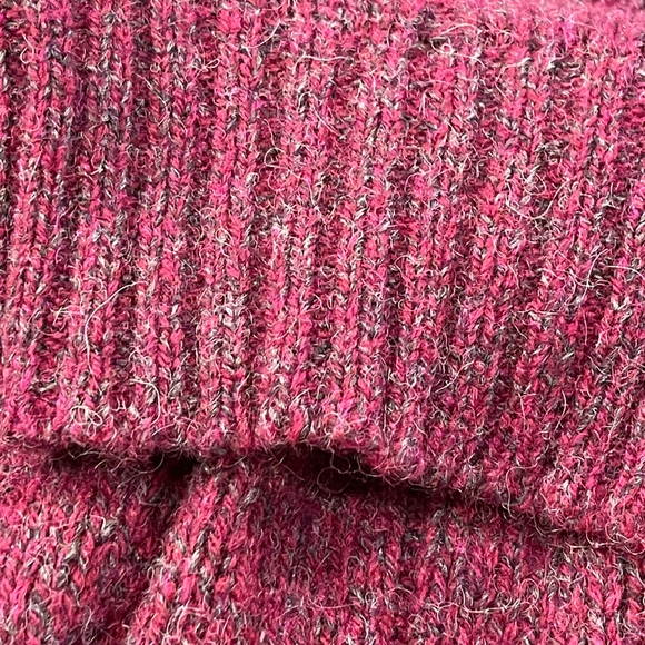 Bar Harbor Knits from Maine Crewneck Sweater Shetland Wool Blend - Picture 7 of 8